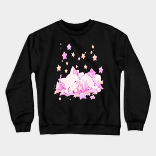 Kitty Sleeping Crewneck Sweatshirt